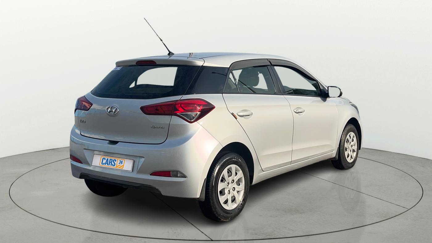 2017 Hyundai Elite i20 SPORTZ 1.2, Petrol, Manual, 73,293 km, Right Back Diagonal