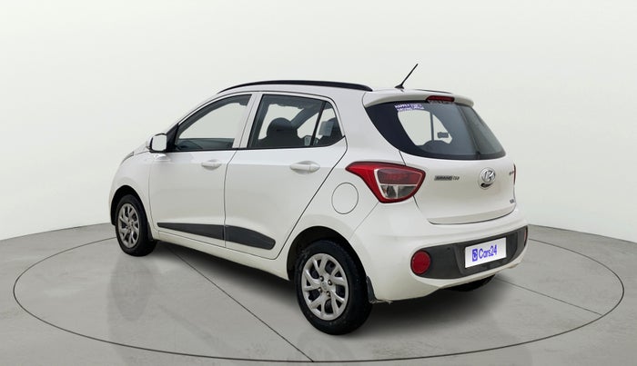 2017 Hyundai Grand i10 SPORTZ (O) 1.2 KAPPA VTVT, Petrol, Manual, 58,749 km, Left Back Diagonal