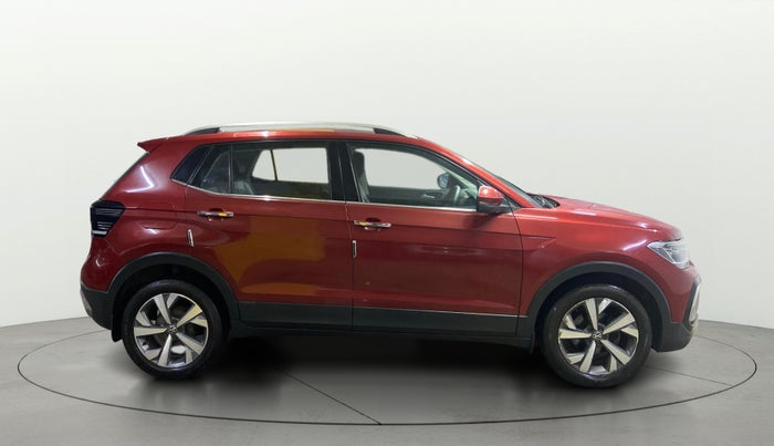 2022 Volkswagen TAIGUN TOPLINE 1.0 TSI MT, Petrol, Manual, 39,605 km, Right Side View