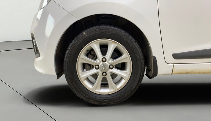 2015 Hyundai Grand i10 ASTA AT 1.2 KAPPA VTVT, Petrol, Automatic, 60,614 km, Left Front Wheel