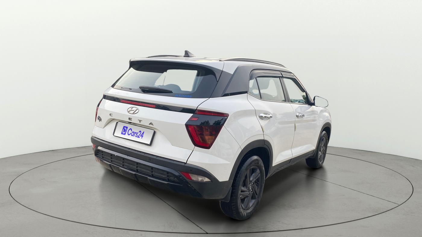 2023 Hyundai Creta S PLUS KNIGHT 1.5 PETROL, Petrol, Manual, 75,080 km, Right Back Diagonal