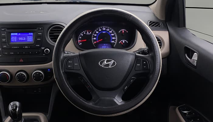 2016 Hyundai Grand i10 ASTA 1.1 CRDI, Diesel, Manual, 91,038 km, Steering Wheel Close Up