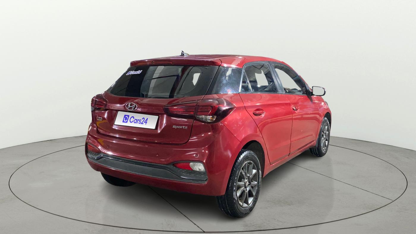 2019 Hyundai Elite i20 SPORTZ PLUS 1.2, Petrol, Manual, 37,270 km, Right Back Diagonal