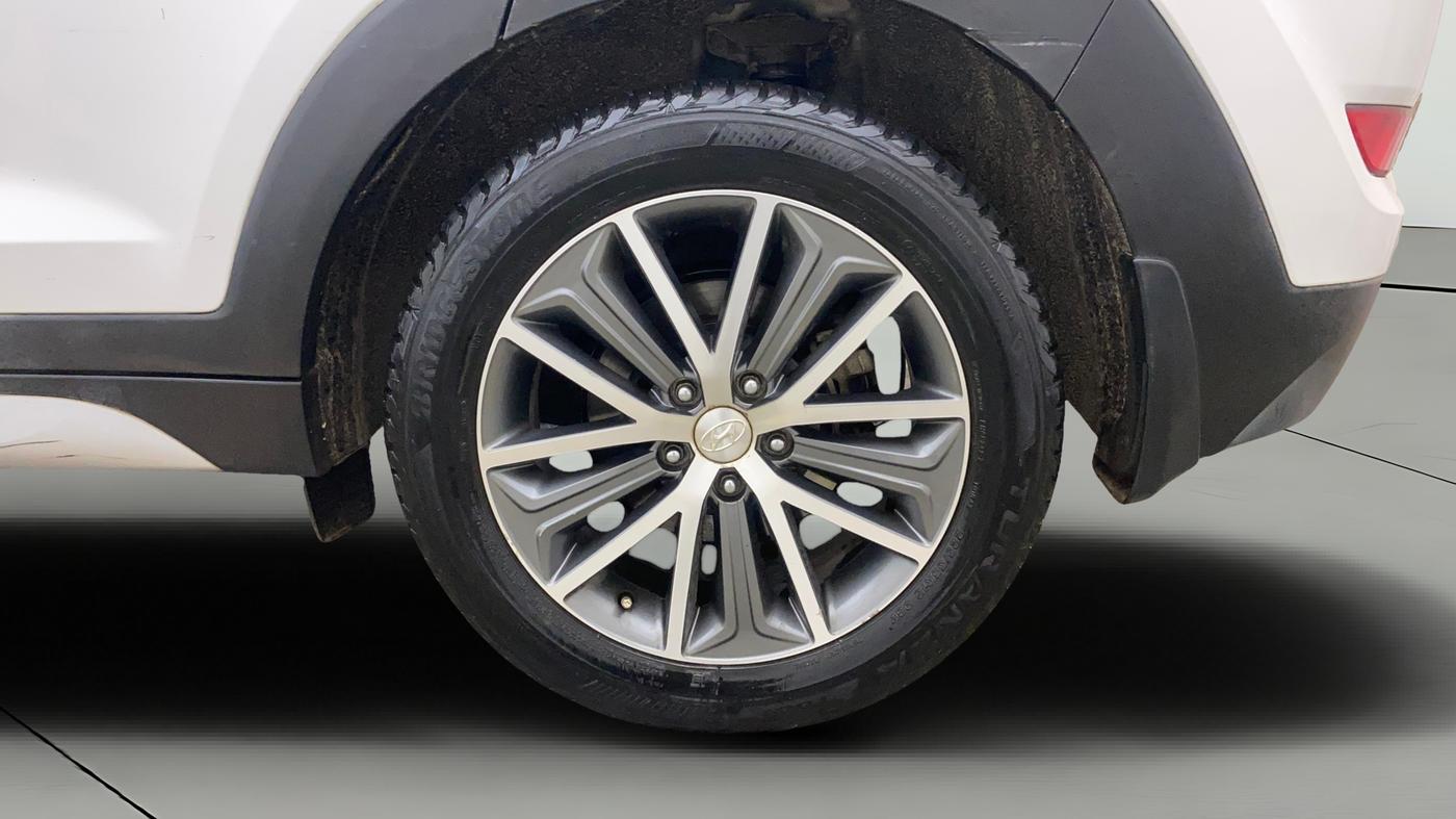 2019 Hyundai Tucson GL (O) 2WD AT PETROL, Petrol, Automatic, 1,14,846 km, Left Rear Wheel