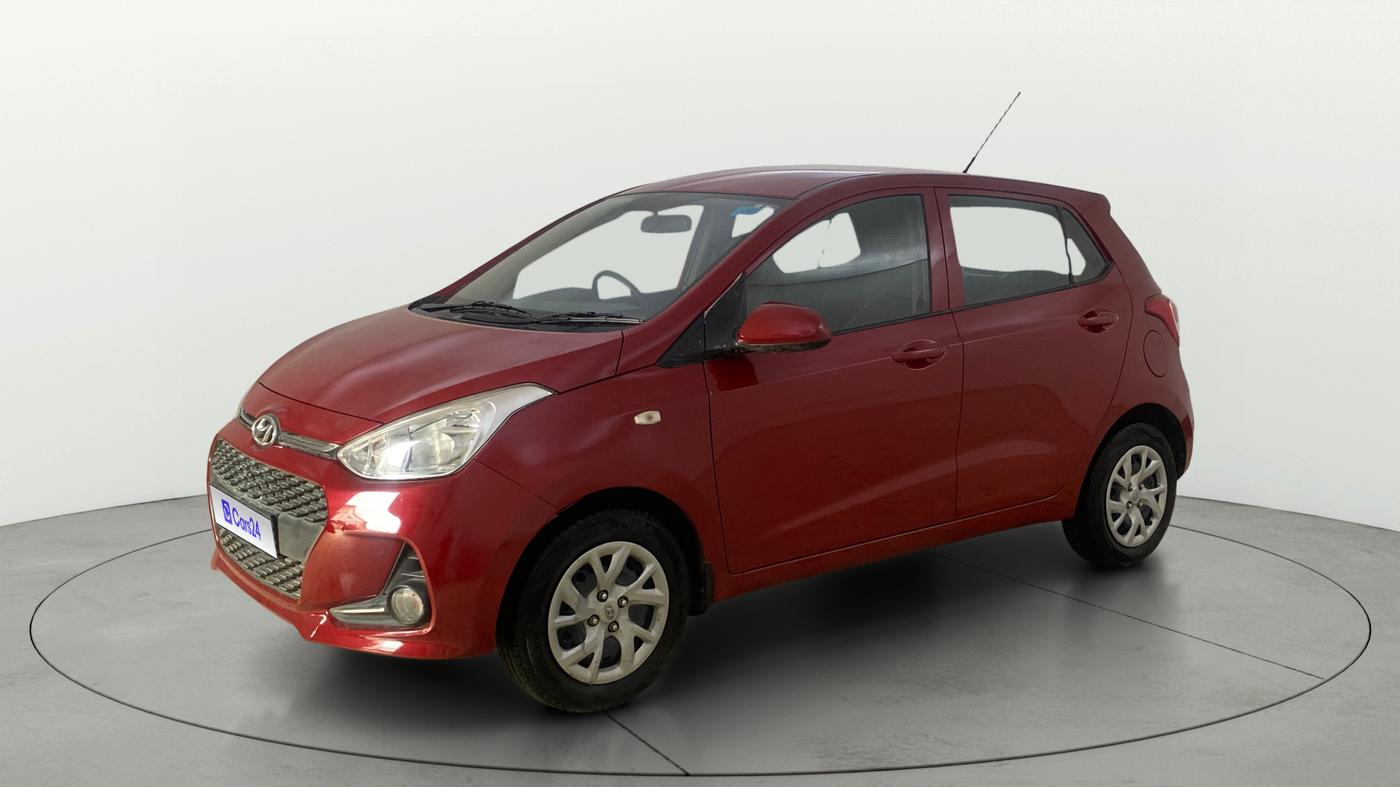 2017 Hyundai Grand i10 SPORTZ 1.2 KAPPA VTVT, Petrol, Manual, 33,231 km, Left Front Diagonal