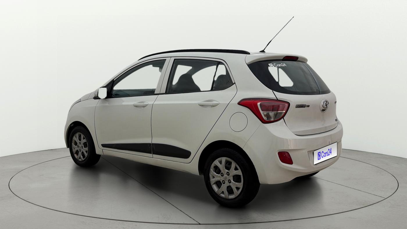 2015 Hyundai Grand i10 SPORTZ 1.2 KAPPA VTVT, Petrol, Manual, 58,650 km, Left Back Diagonal