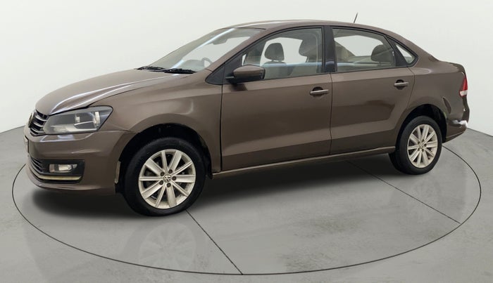 2016 Volkswagen Vento HIGHLINE PETROL AT, Petrol, Automatic, 1,21,926 km, Left Front Diagonal