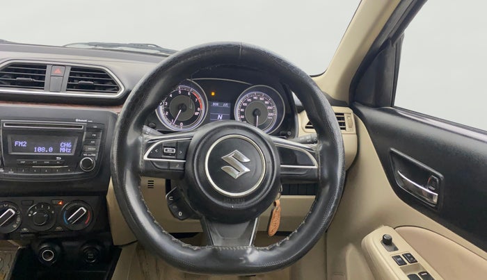 2019 Maruti Dzire VXI AMT, Petrol, Automatic, 89,000 km, Steering Wheel Close Up