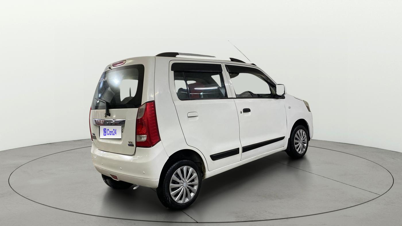 2015 Maruti Wagon R 1.0 VXI AMT, Petrol, Automatic, 62,258 km, Right Back Diagonal