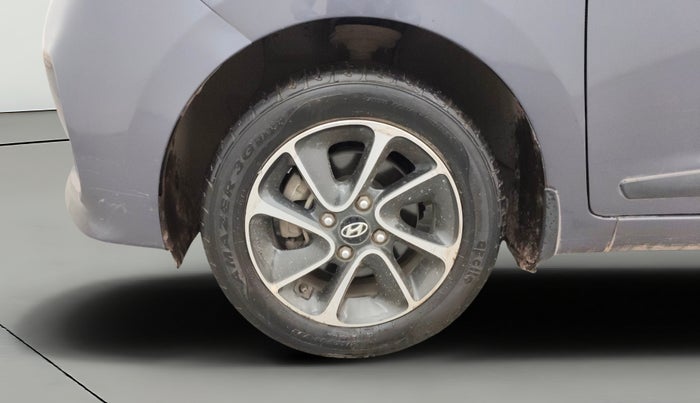 2017 Hyundai Grand i10 ASTA 1.2 KAPPA VTVT, Petrol, Manual, 36,789 km, Left Front Wheel