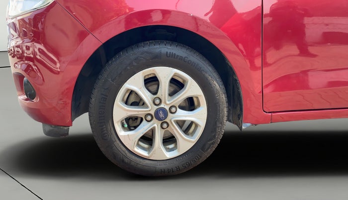 2017 Ford Figo Aspire TITANIUM 1.2 PETROL, CNG, Manual, 85,056 km, Left Front Wheel