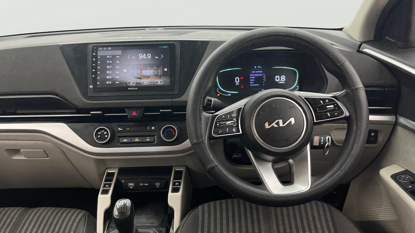 2022 KIA CARENS PRESTIGE PLUS 1.5 DIESEL 7 STR, Diesel, Manual, 83,129 km, Steering Wheel Close Up