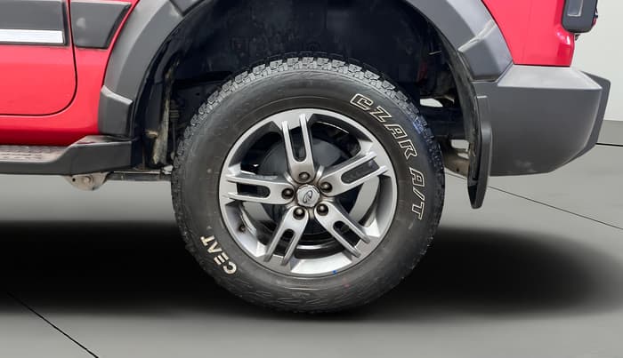 2021 Mahindra Thar LX  P 4WD AT CONVERTIBLE, Petrol, Automatic, 39,461 km, Left Rear Wheel