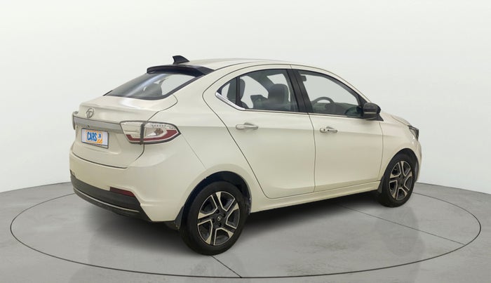 2021 Tata TIGOR XZA PLUS PETROL, Petrol, Automatic, 27,465 km, Right Back Diagonal