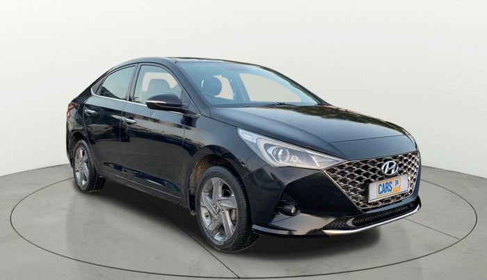 2021 Hyundai Verna SX 1.5 VTVT IVT, Petrol, Automatic, 52,740 km, Right Front Diagonal