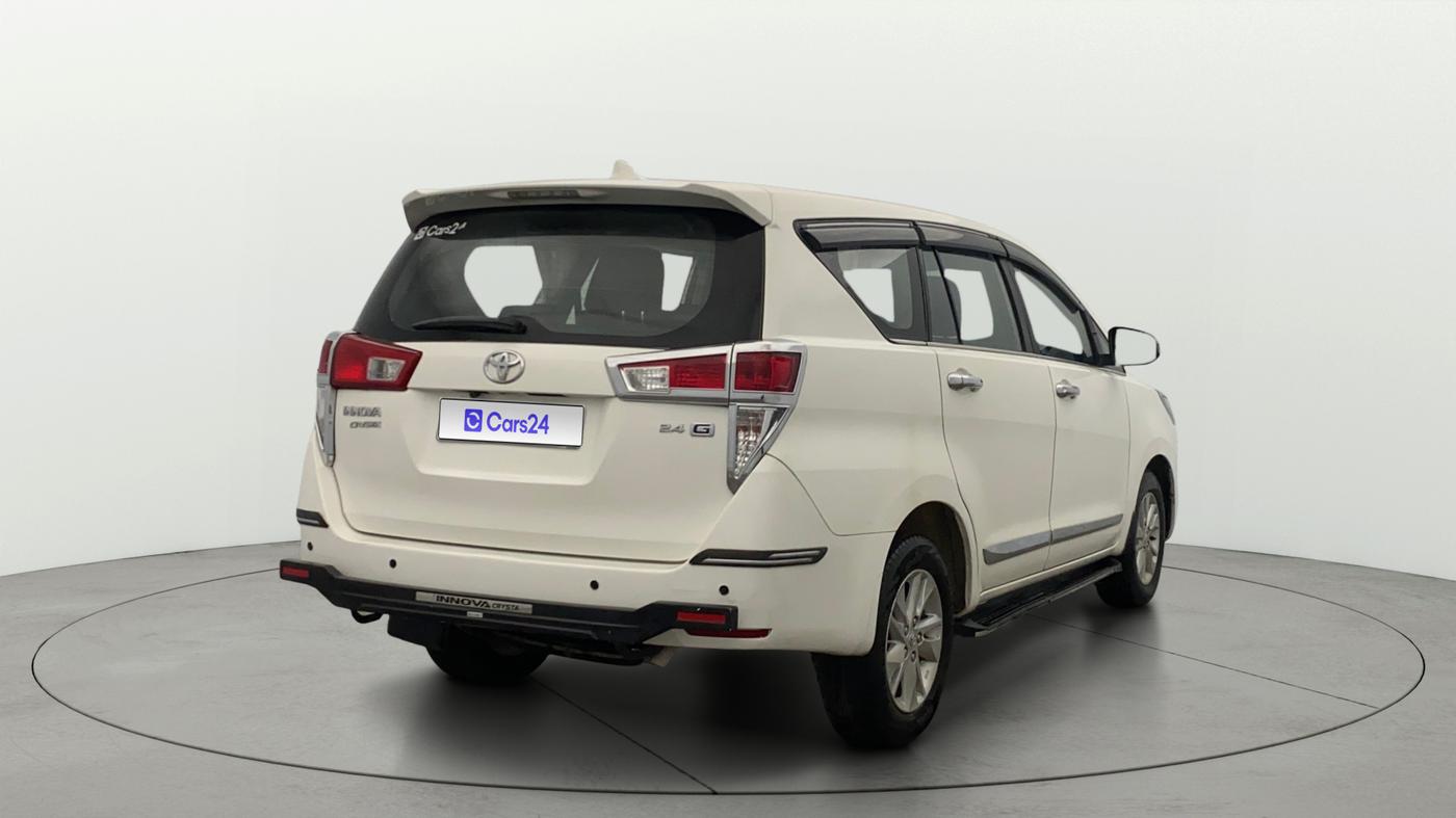 2020 Toyota Innova Crysta 2.8 ZX AT 7 STR, Diesel, Automatic, 1,04,761 km, Right Back Diagonal