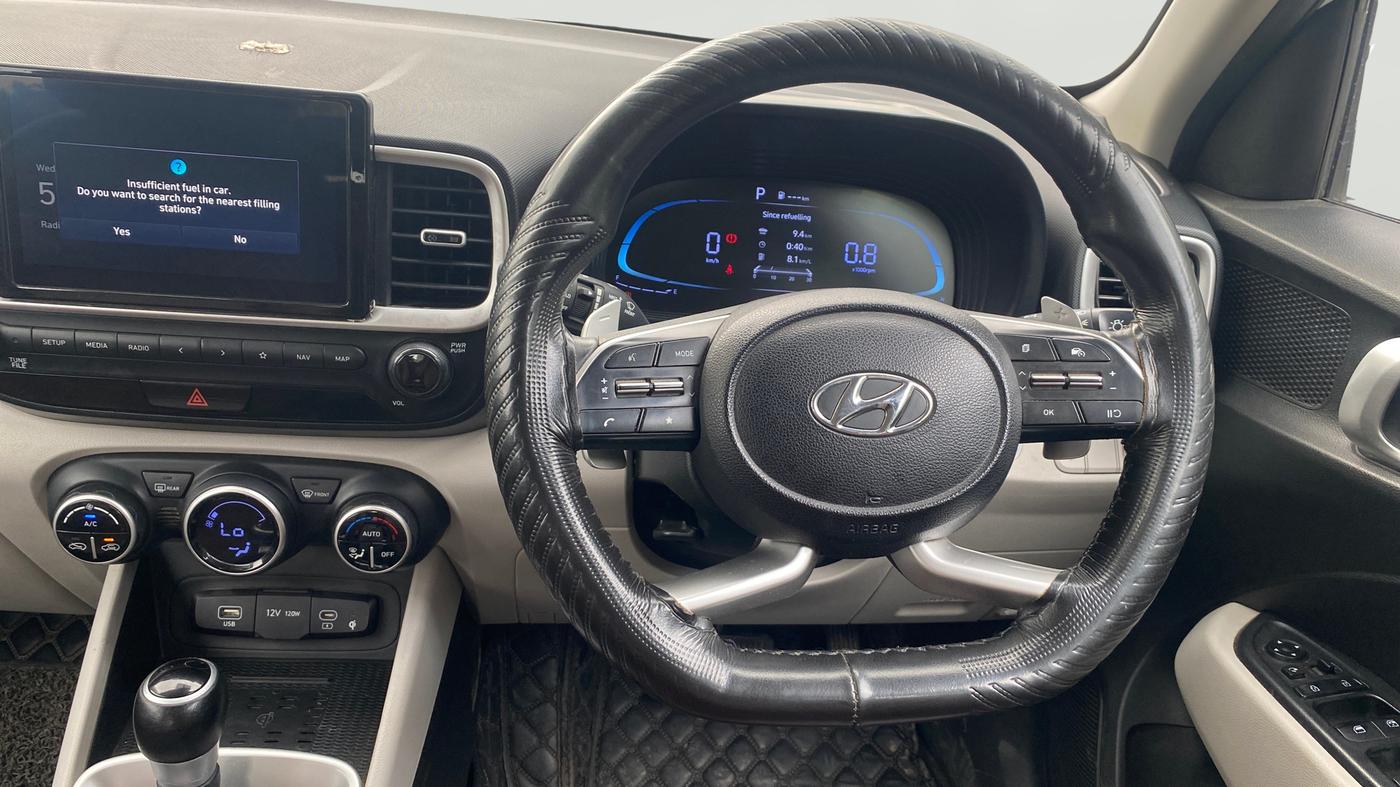 2023 Hyundai VENUE SX (O) 1.0 TURBO DCT, Petrol, Automatic, 35,785 km, Steering Wheel Close Up