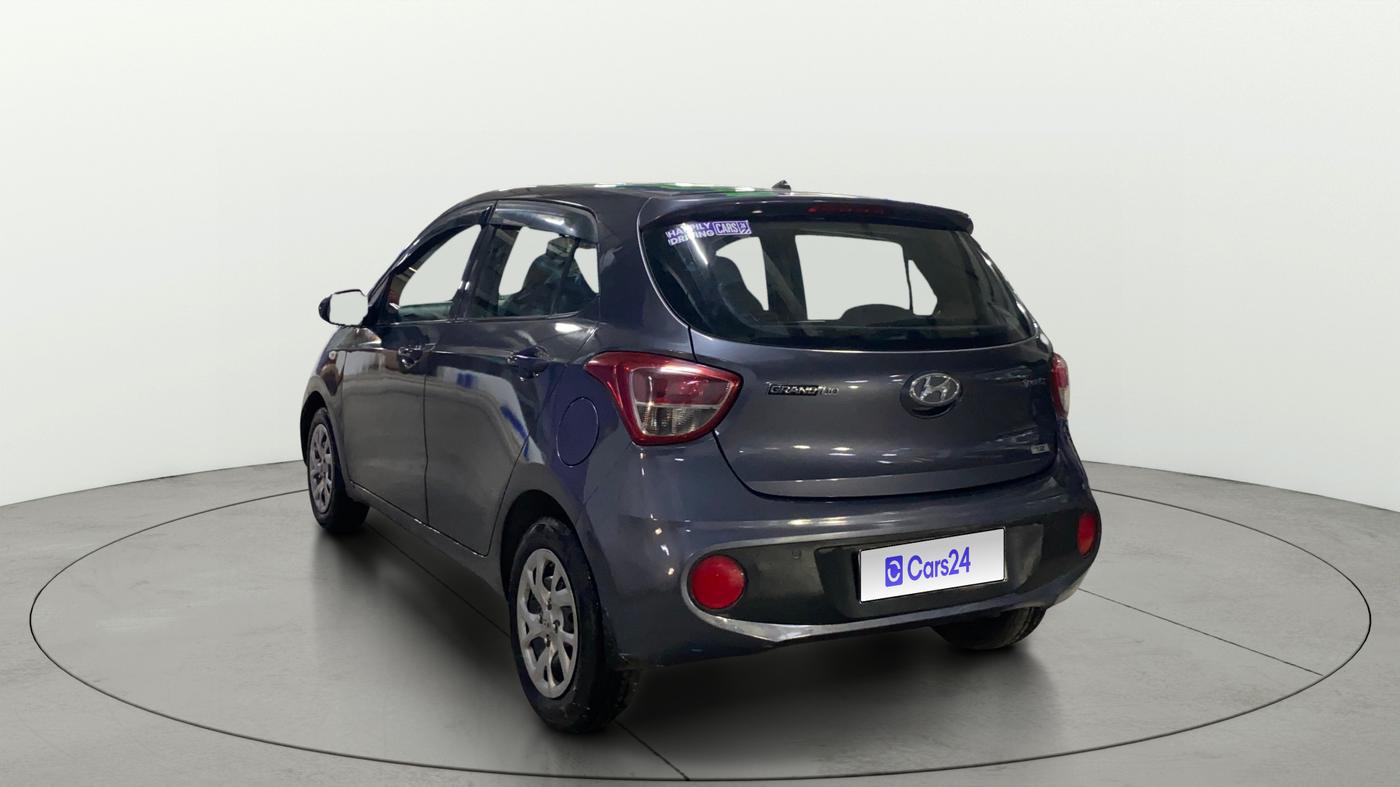 2017 Hyundai Grand i10 SPORTZ 1.2 KAPPA VTVT, Petrol, Manual, 49,580 km, Left Back Diagonal
