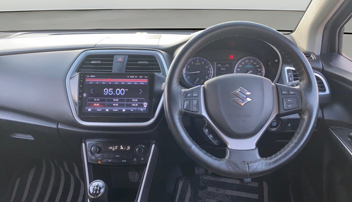 2020 Maruti S Cross DELTA 1.5, Petrol, Manual, 11,656 km, Steering Wheel Close Up