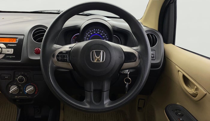 2015 Honda Amaze 1.2L I-VTEC S, Petrol, Manual, 69,469 km, Steering Wheel Close Up