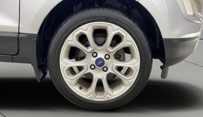 2018 Ford Ecosport TITANIUM + 1.5L DIESEL, Diesel, Manual, 1,32,410 km, Right Front Wheel