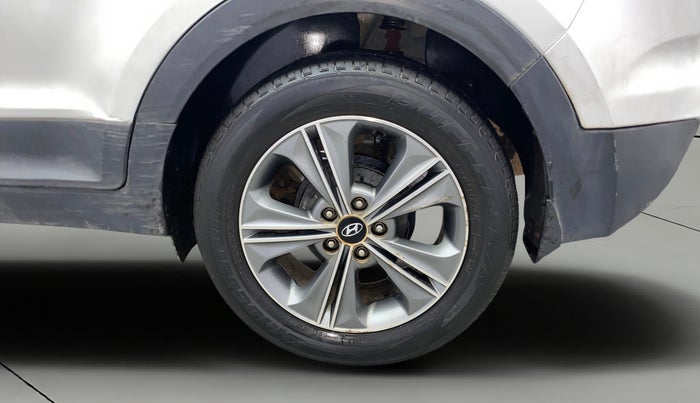 2017 Hyundai Creta SX PLUS AT 1.6 PETROL, Petrol, Automatic, 73,328 km, Left Rear Wheel