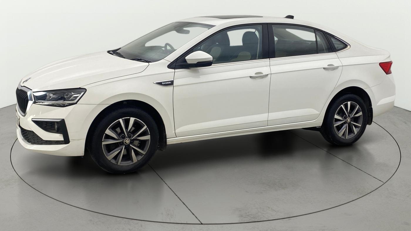 2022 Skoda SLAVIA STYLE 1.0L TSI AT, Petrol, Automatic, 34,915 km, Left Front Diagonal