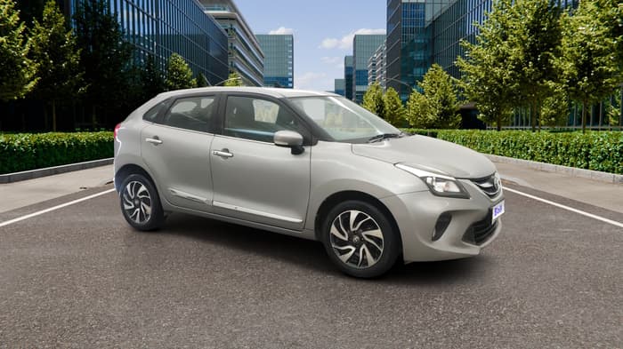 2019 Toyota Glanza V CVT, Petrol, Automatic, 99,829 km, Right Front Diagonal