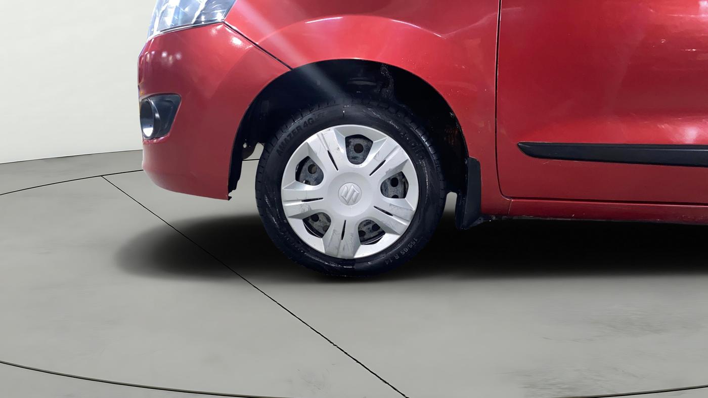 2018 Maruti Wagon R 1.0 VXI, Petrol, Manual, 31,059 km, Left Front Wheel