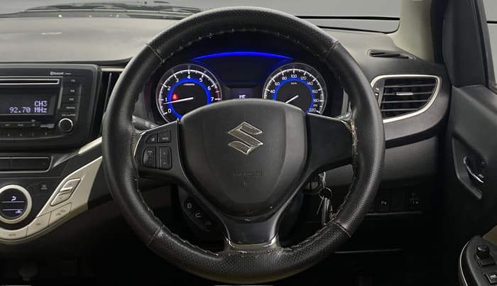 2016 Maruti Baleno DELTA PETROL 1.2, Petrol, Manual, 40,612 km, Steering Wheel Close Up