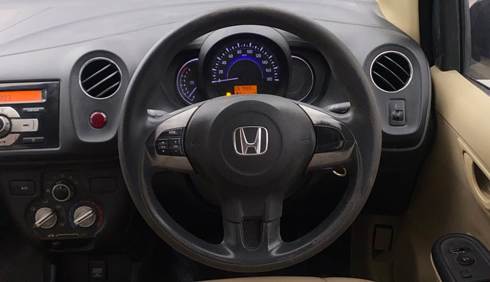 2015 Honda Amaze 1.2L I-VTEC S, Petrol, Manual, 67,991 km, Steering Wheel Close Up