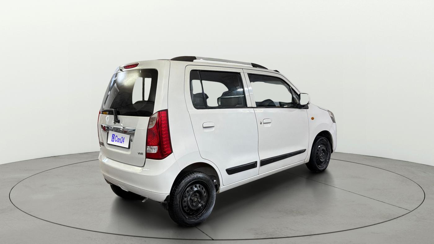 2017 Maruti Wagon R 1.0 VXI, Petrol, Manual, 20,374 km, Right Back Diagonal