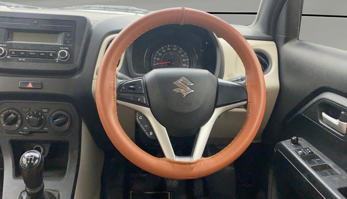 2019 Maruti New Wagon-R VXI 1.2, Petrol, Manual, 48,974 km, Steering Wheel Close Up