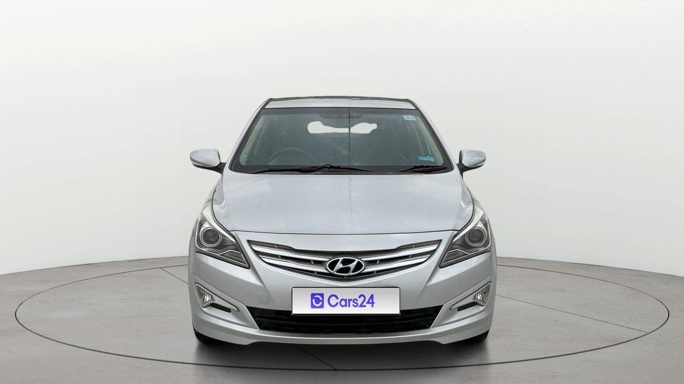 2017 Hyundai Verna 1.6 VTVT SX O, Petrol, Manual, 70,270 km, Front