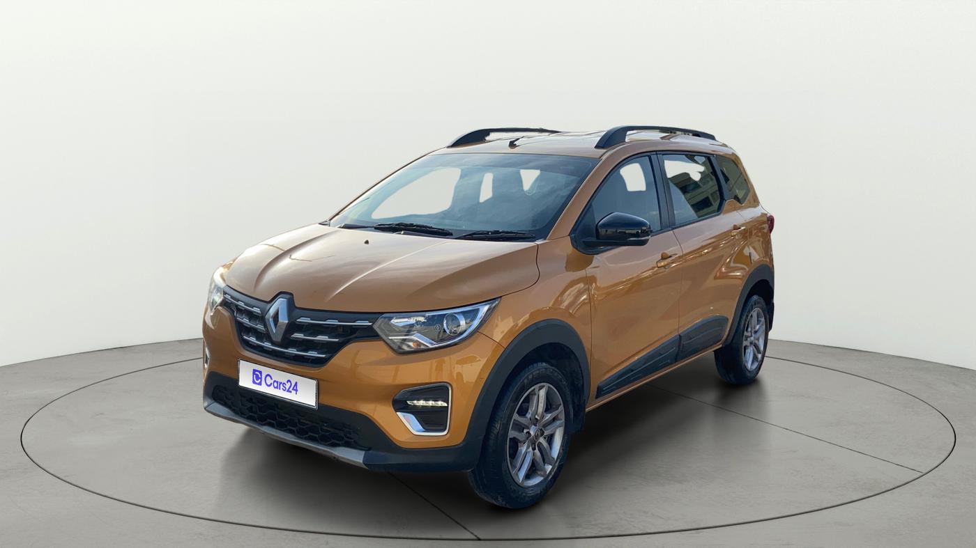 2022 Renault TRIBER RXZ AMT, Petrol, Automatic, 29,665 km, Left Front Diagonal