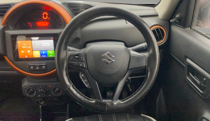 2020 Maruti S PRESSO VXI+, Petrol, Manual, 28,742 km, Steering Wheel Close Up
