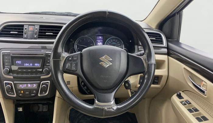 2017 Maruti Ciaz DELTA DIESEL 1.3, Diesel, Manual, 90,990 km, Steering Wheel Close Up