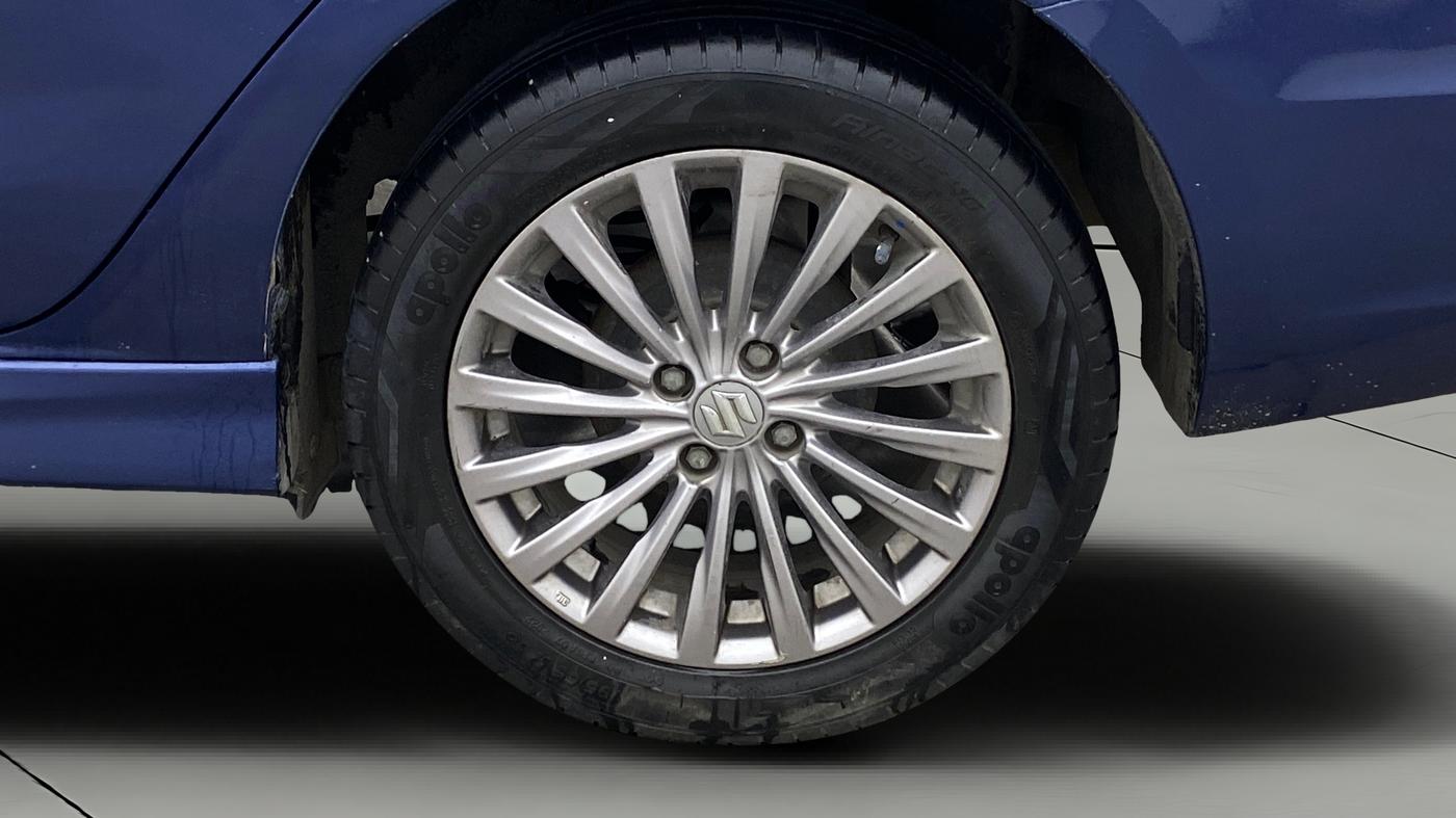 2017 Maruti Ciaz ALPHA 1.4 PETROL, Petrol, Manual, 82,148 km, Left Rear Wheel