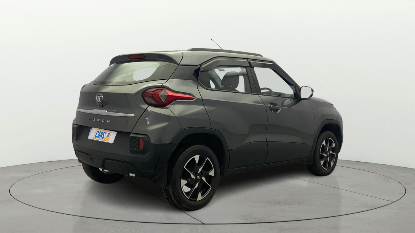 2022 Tata PUNCH ACCOMPLISHED AMT, Petrol, Automatic, 21,907 km, Right Back Diagonal
