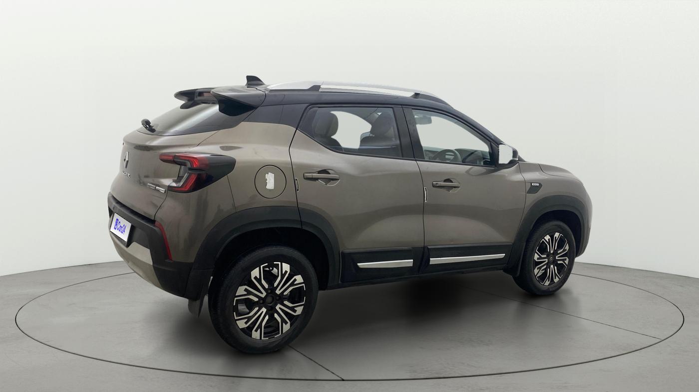2021 Renault Kiger RXZ TURBO CVT DUAL TONE, Petrol, Automatic, 33,297 km, Right Back Diagonal