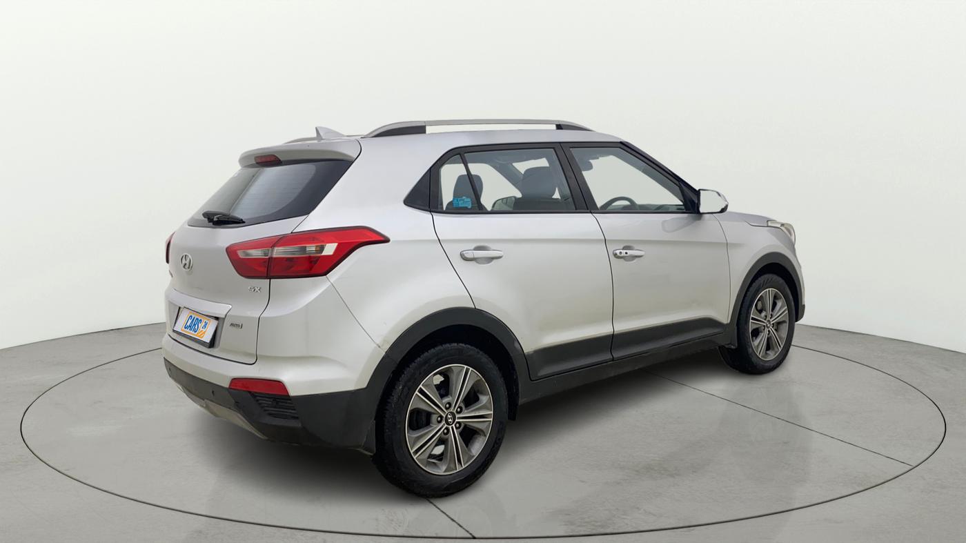 2018 Hyundai Creta SX PLUS AT 1.6 PETROL, Petrol, Automatic, 85,568 km, Right Back Diagonal
