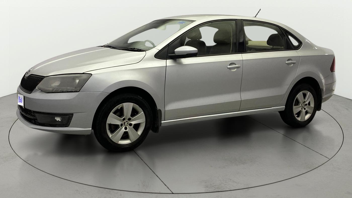 2021 Skoda Rapid AMBITION AT TSI, Petrol, Automatic, 1,11,308 km, Left Front Diagonal