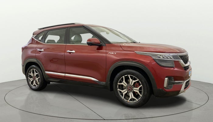 2020 KIA SELTOS GTX PLUS DCT 1.4 PETROL, Petrol, Automatic, 75,763 km, Right Front Diagonal
