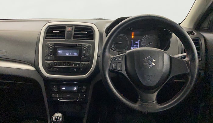 2021 Maruti Vitara Brezza VXI, Petrol, Manual, 52,663 km, Steering Wheel Close Up