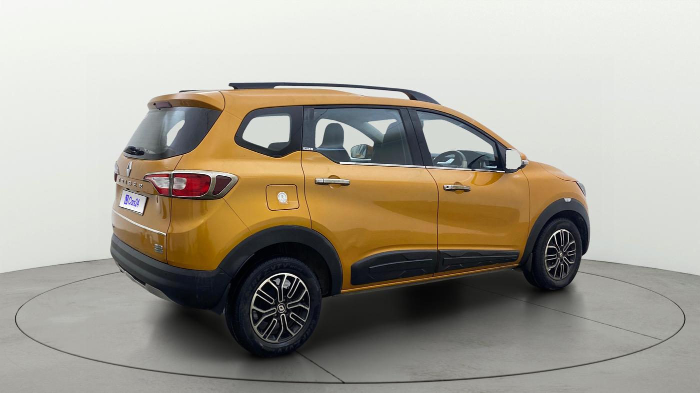 2020 Renault TRIBER RXZ AMT, Petrol, Automatic, 46,748 km, Right Back Diagonal