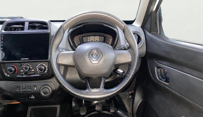 2019 Renault Kwid RXT 1.0 (O), Petrol, Manual, 35,610 km, Steering Wheel Close Up