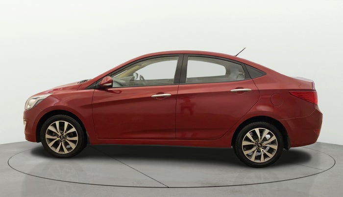 2015 Hyundai Verna FLUIDIC 4S 1.6 VTVT S(O), Petrol, Manual, 42,595 km, Left Side