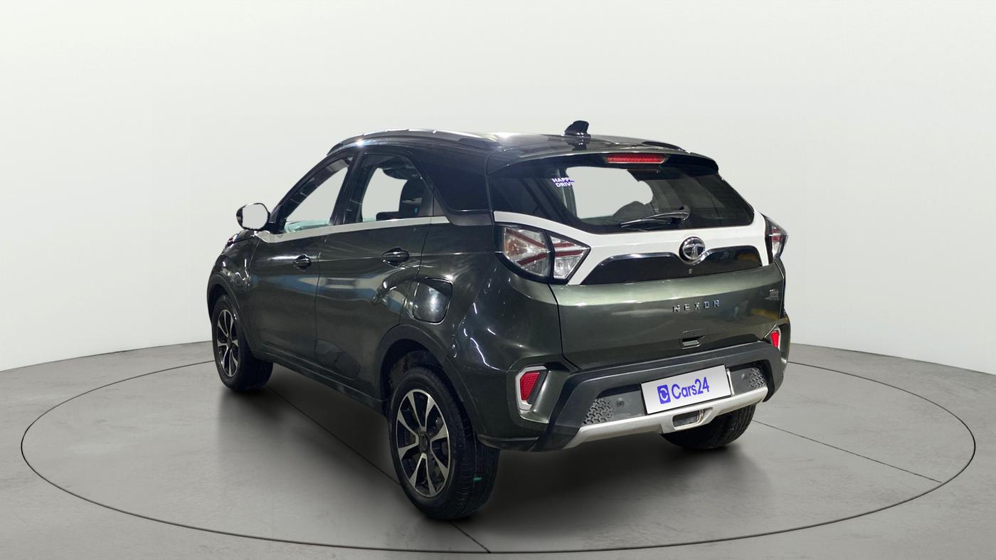 2020 Tata NEXON XZ PLUS (O) DIESEL, Diesel, Manual, 46,650 km, Left Back Diagonal
