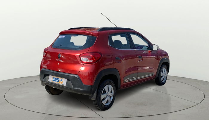 2019 Renault Kwid RXT 1.0 AMT (O), Petrol, Automatic, 95,870 km, Right Back Diagonal