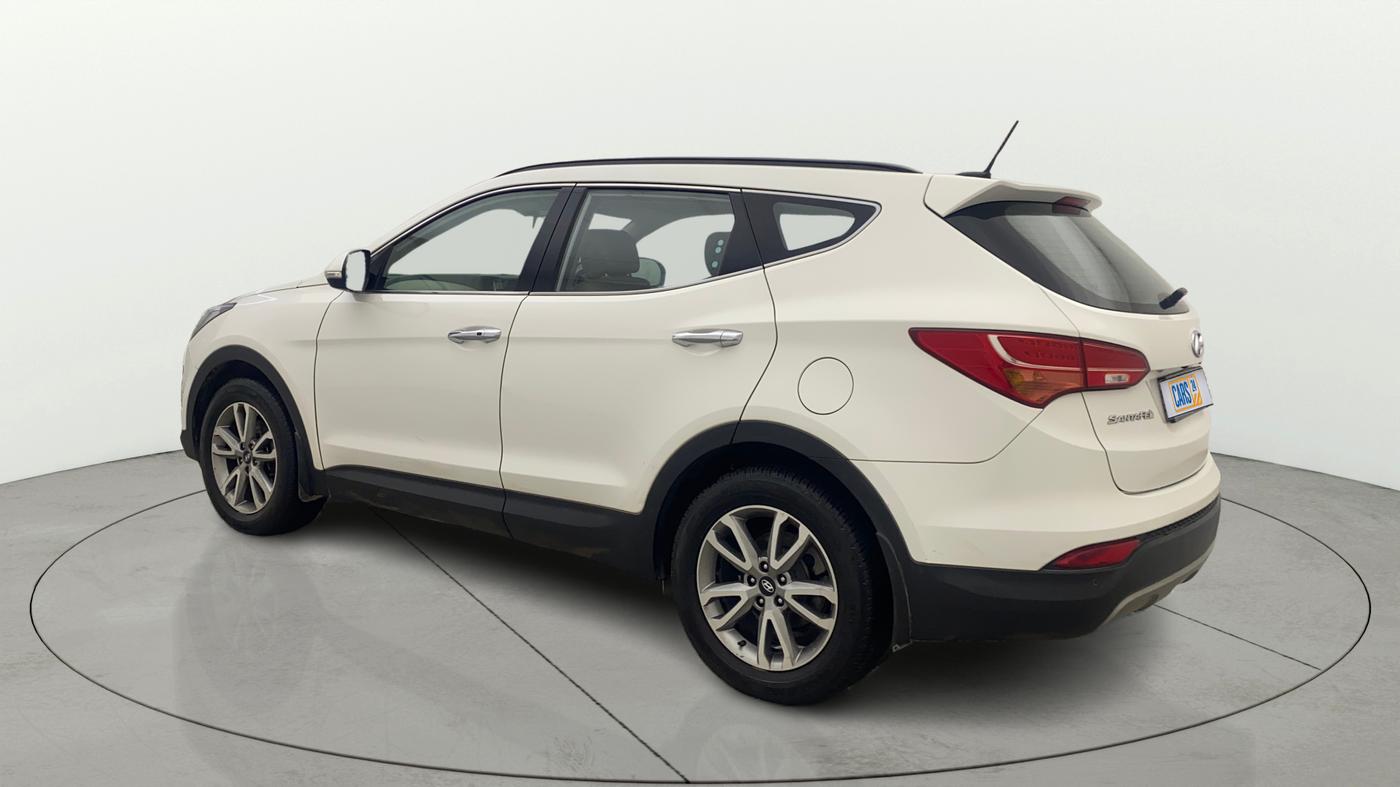 2015 Hyundai Santa Fe 4 WD AT, Diesel, Automatic, 81,011 km, Left Back Diagonal